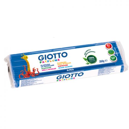 Plasticina Giotto Patplume 350gr Azul Claro , Giotto , 160510112 , 8000144510344